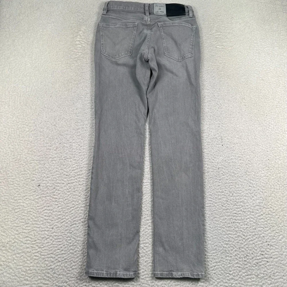 John Varvatos Jeans Mens 29 JV 701 Regular Fit‎ Straight Leg Stretch Denim Grey